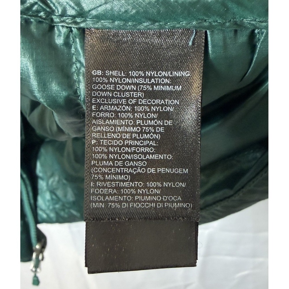 The North Face Puffer Vest Mens M Green 550 Down Insulated Quilted Gorpcore - Picture 15 of 15